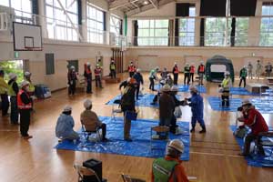 防災訓練のイメージ