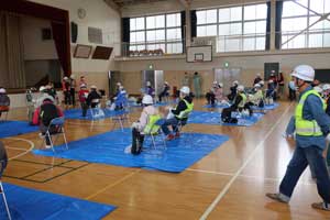 防災訓練のイメージ